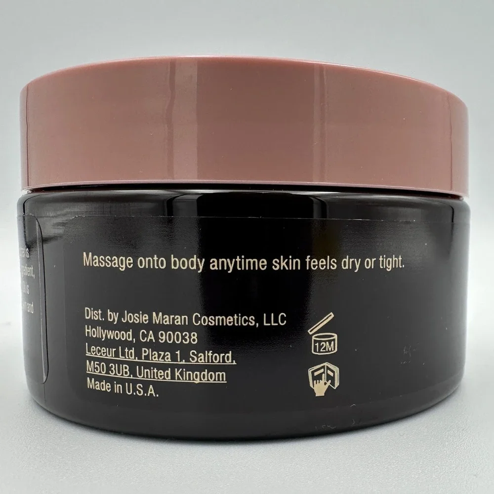Josie Maran Whipped Argan Oil Body Butter Vanilla Bean 4oz 118ml New Sealed